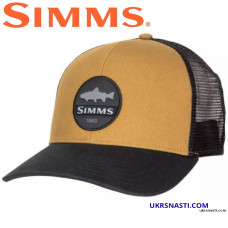 Кепка Simms Trout Patch Trucker Dark Bronze